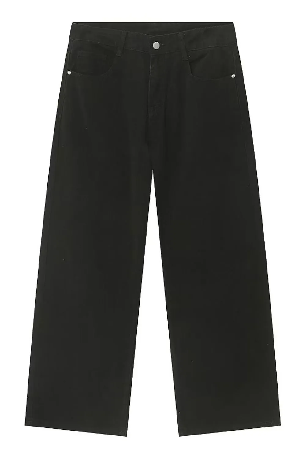 Pocketed Wide Leg Men's Jeans, image 6