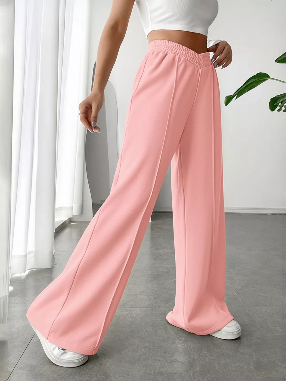 Wide Leg High Waist Pants, image 22