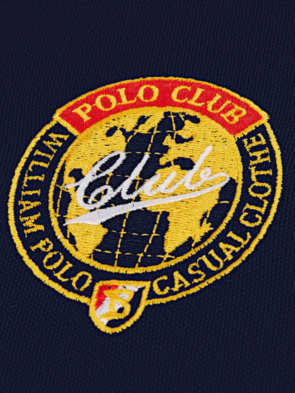 Men's Plus Size Short Sleeve Embroidered Polo, image 5
