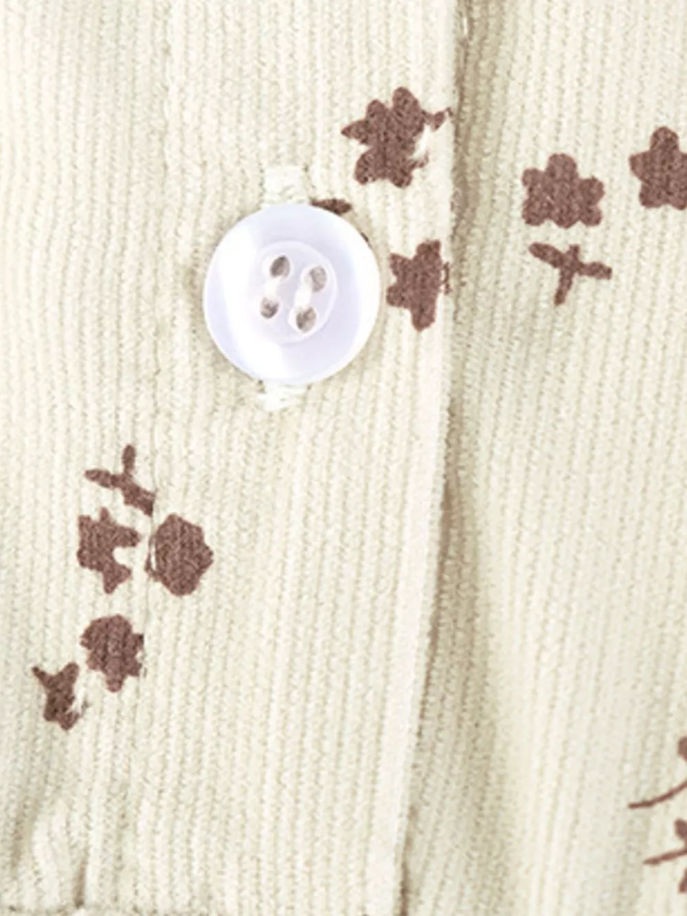 Children's Floral Print Tiered Long Sleeve Dress, image 4