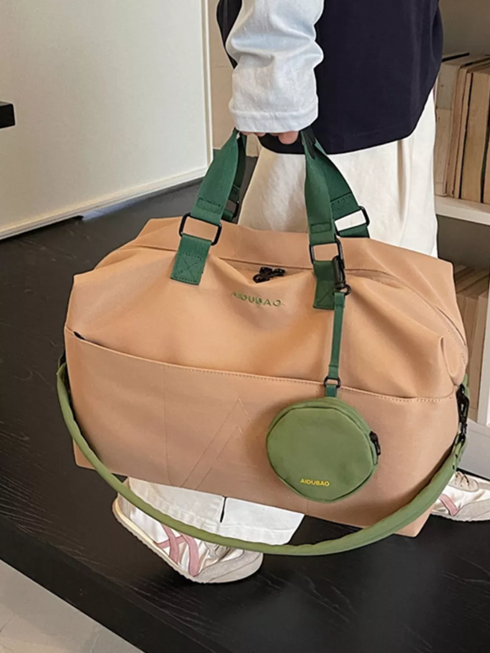 Duffle Bag with Detachable Pouch, image 5