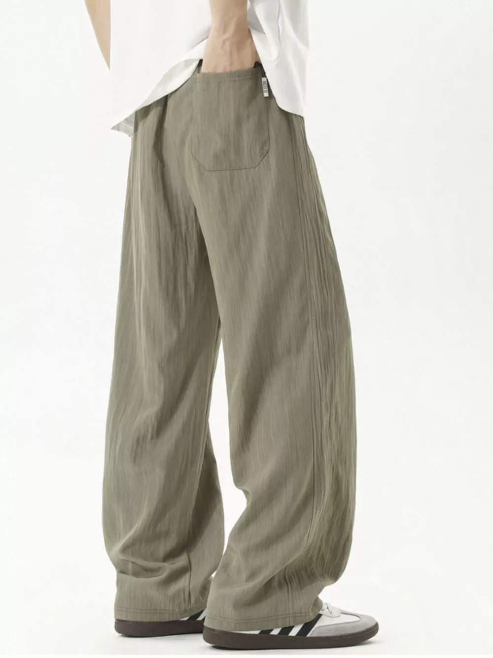 Men's Plus Size Loose Fit Casual Pants, image 8