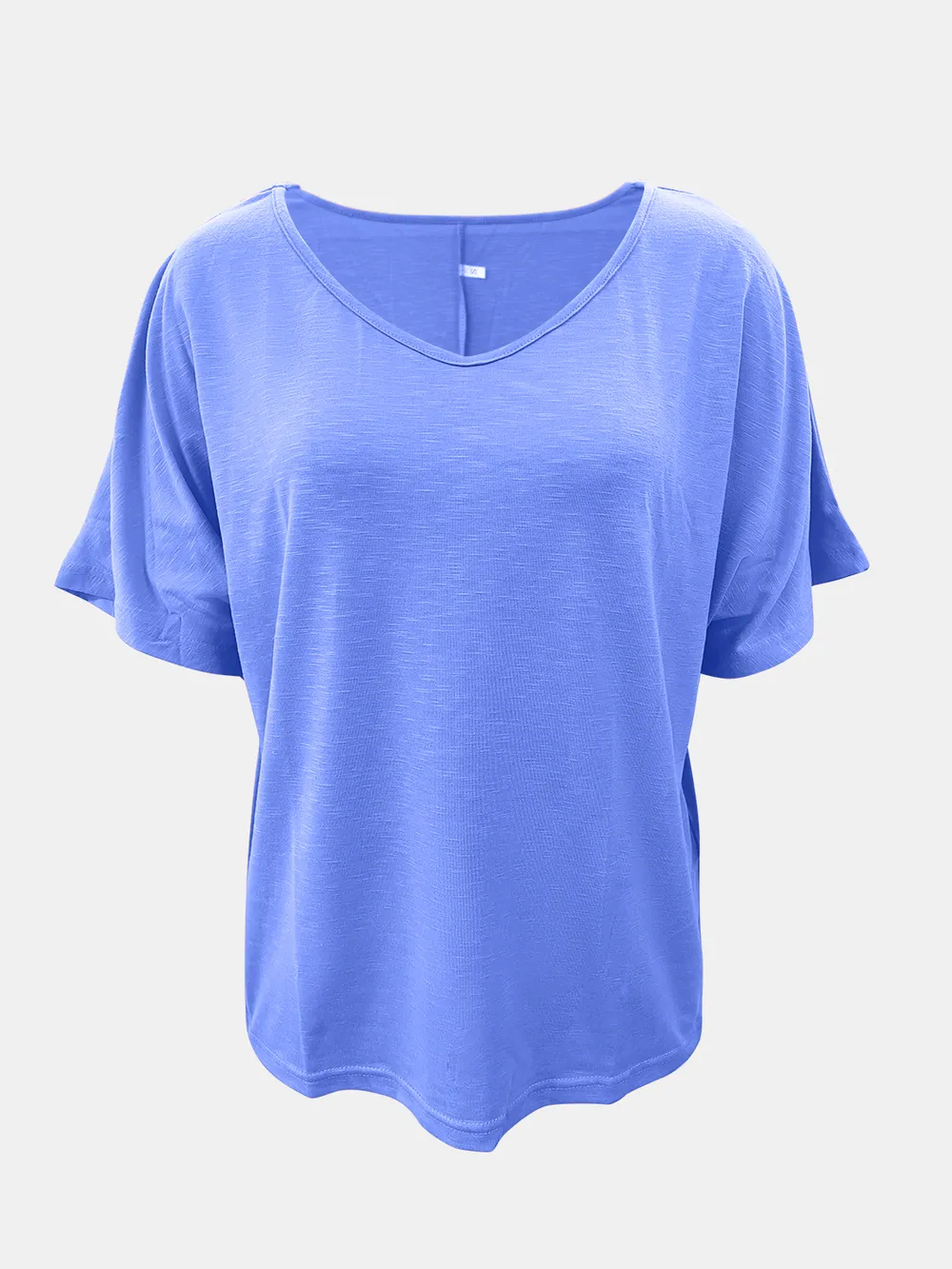 Full Size Scoop Neck Short Sleeve T-Shirt, image 15