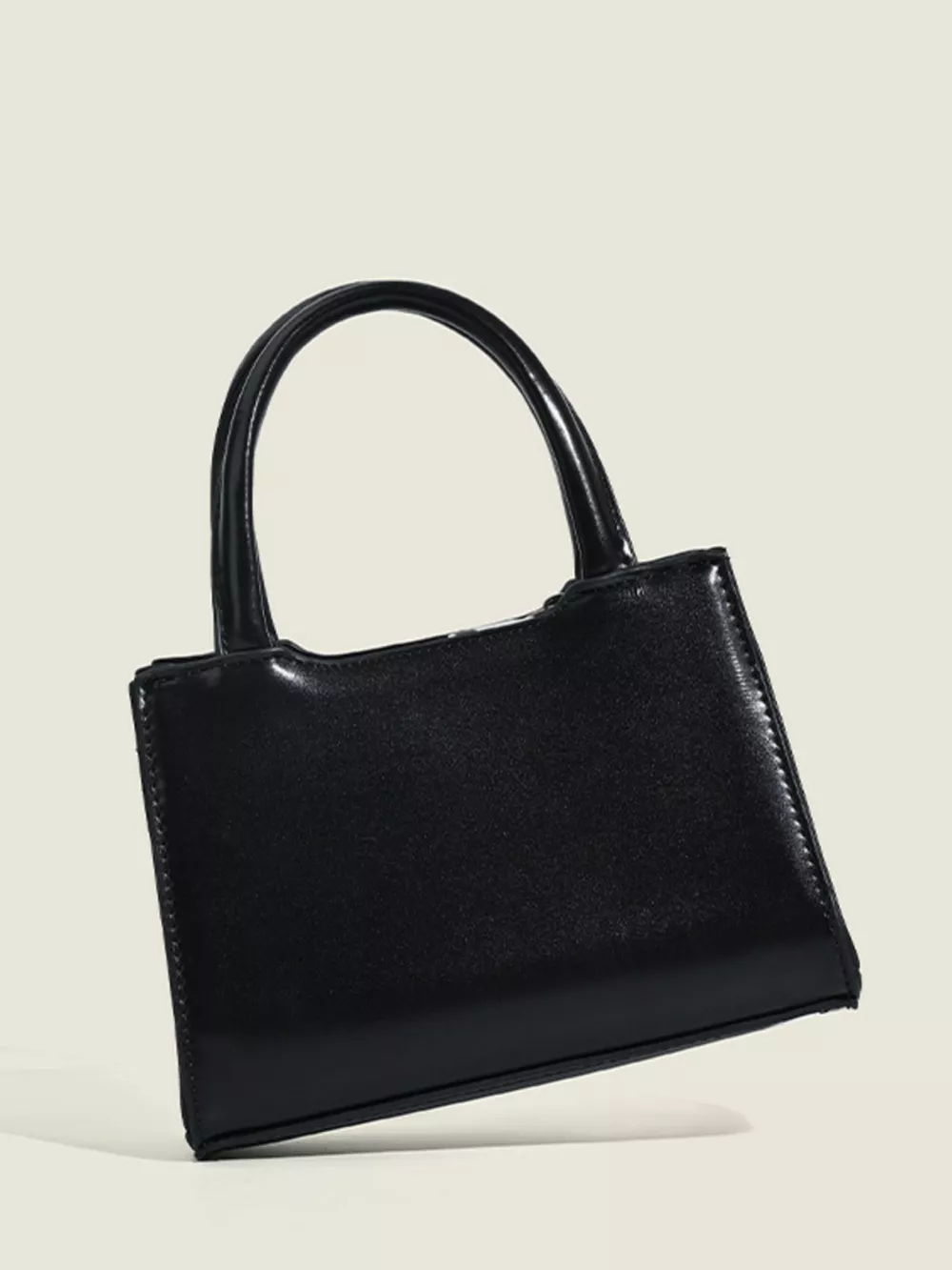 Bow Decor Top Handle Handbag, image 3