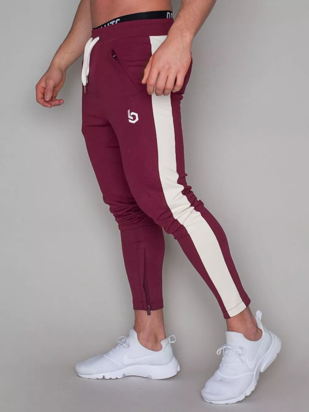 Men's Drawstring Contrast Active Pants, image 7