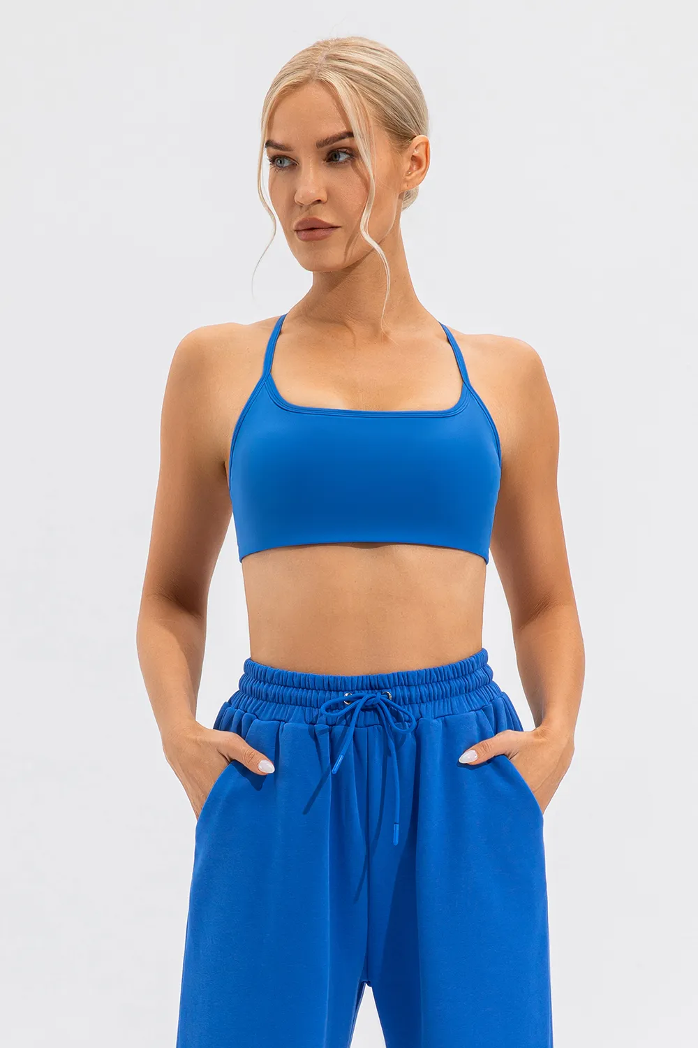 Crisscross Spaghetti Strap Active Cami, image 18