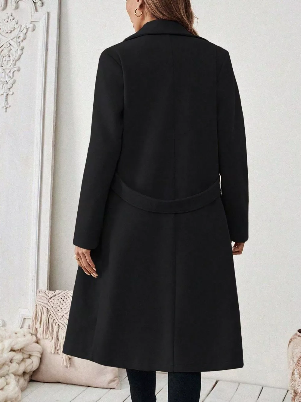 Single-Button Longline Coat, image 10