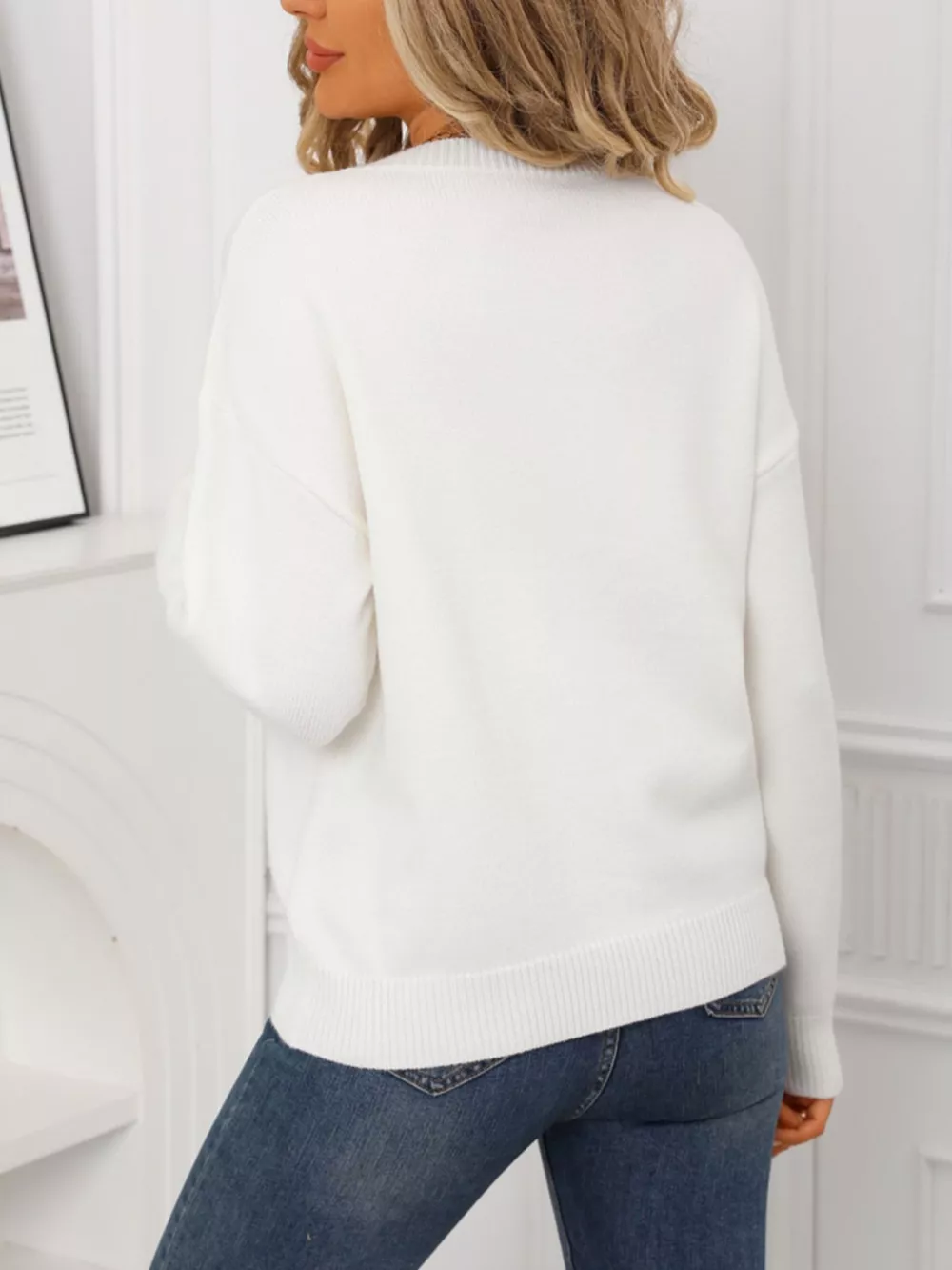 Valentine's Day Love Club Heart Graphic Sweater, image 7