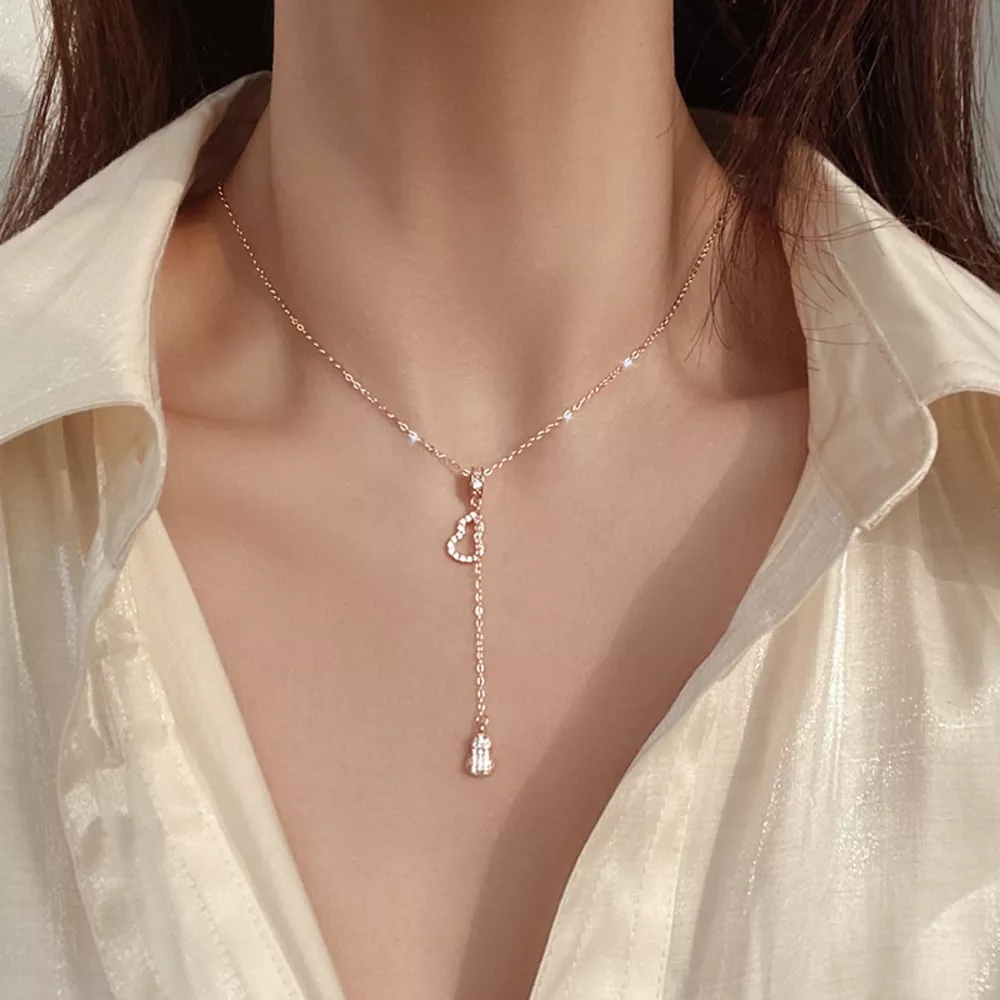 Gourd Y-Shaped Necklace