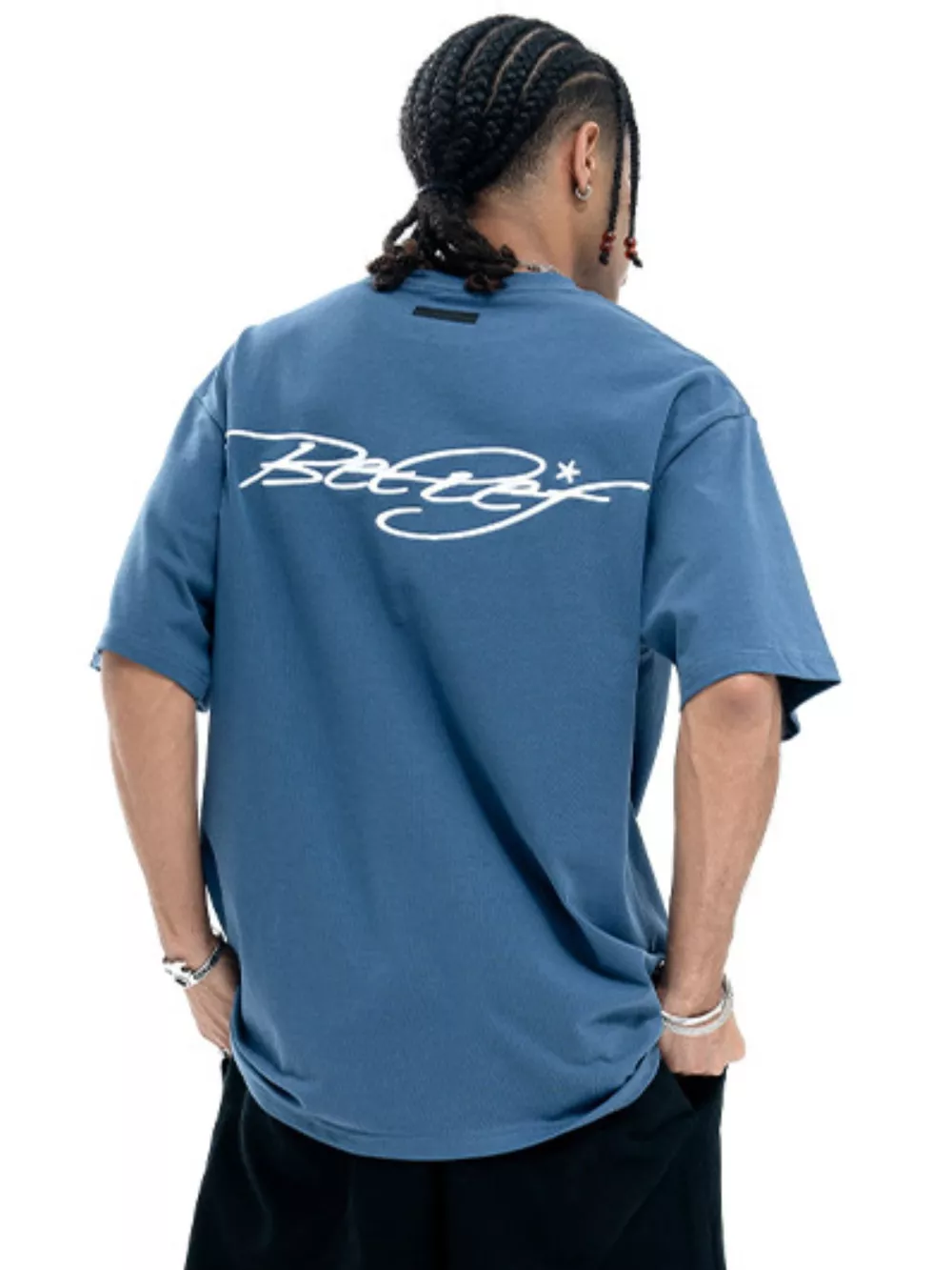 Men's Round Neck Half Sleeve T-Shirt, image 3