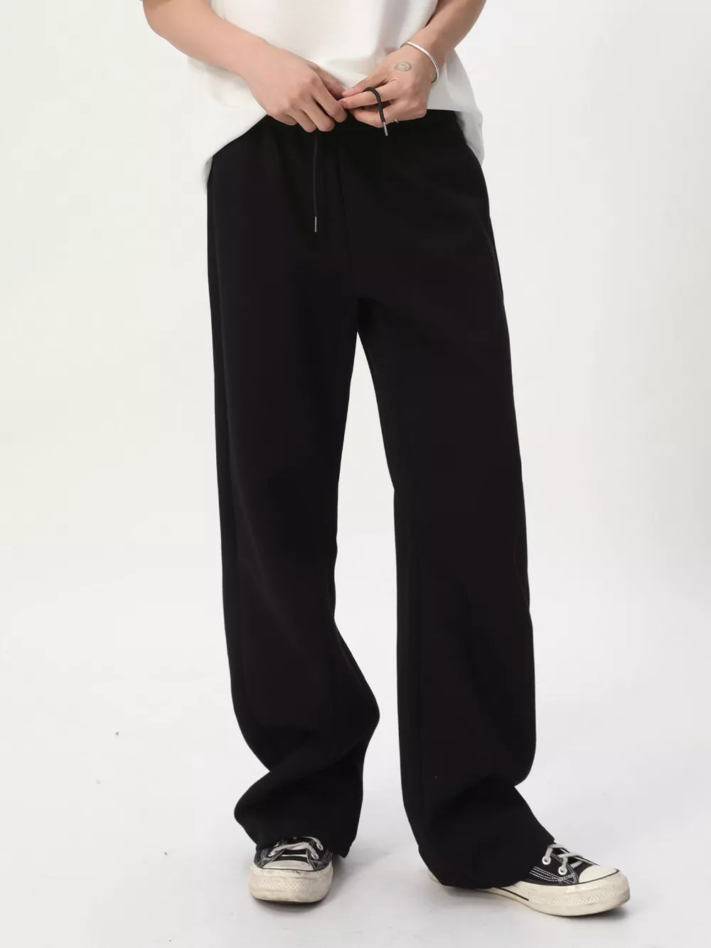 Men's Loose Fit Drawstring Pants, image 3