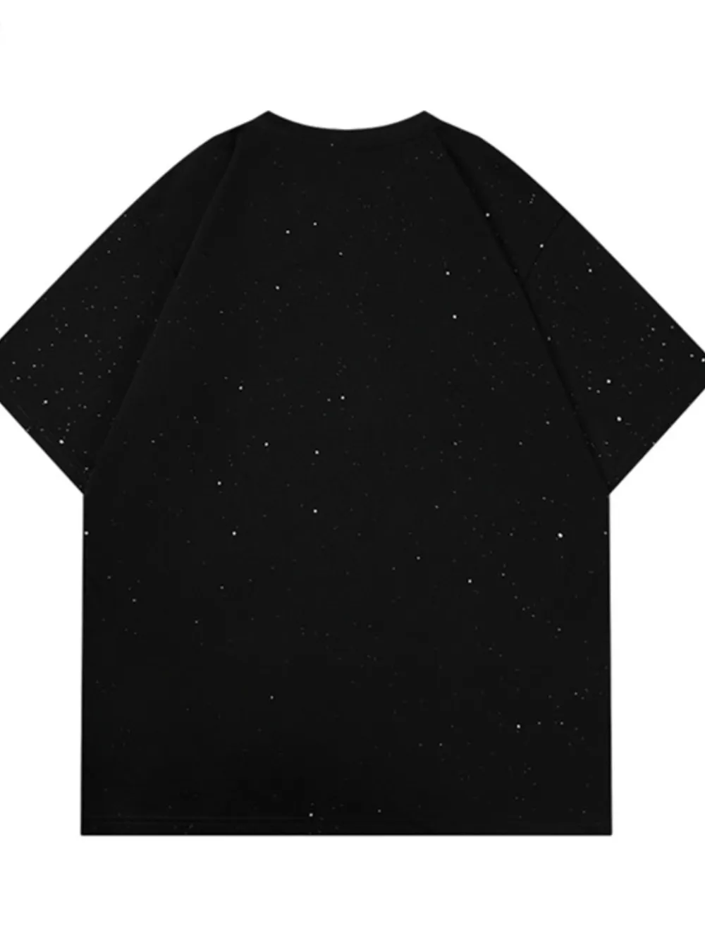 Men's Plus Size Round Neck Short Sleeve T-Shirt, image 2