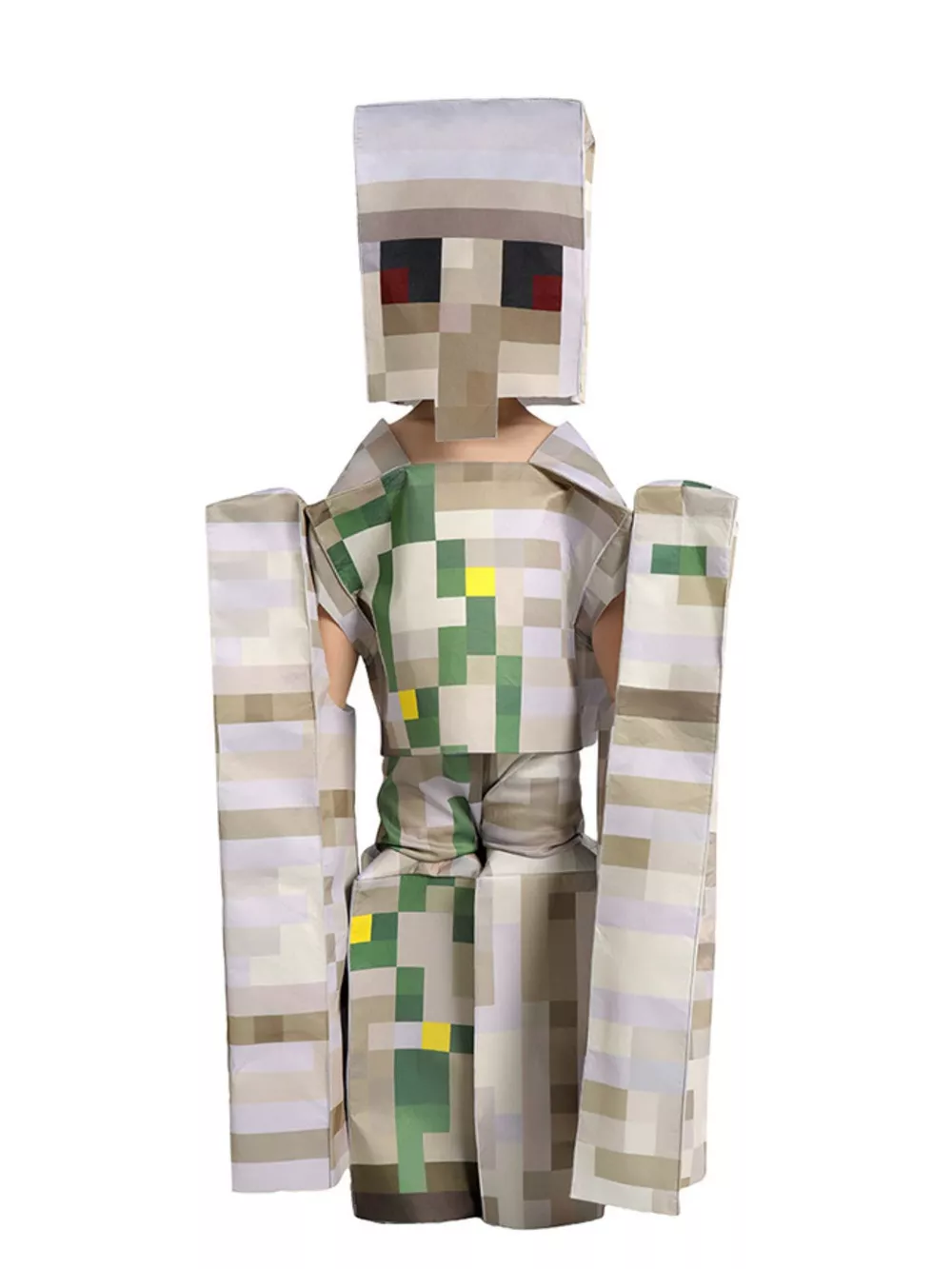 Children's Minecraft Pixelated Print Costume Set, image 19