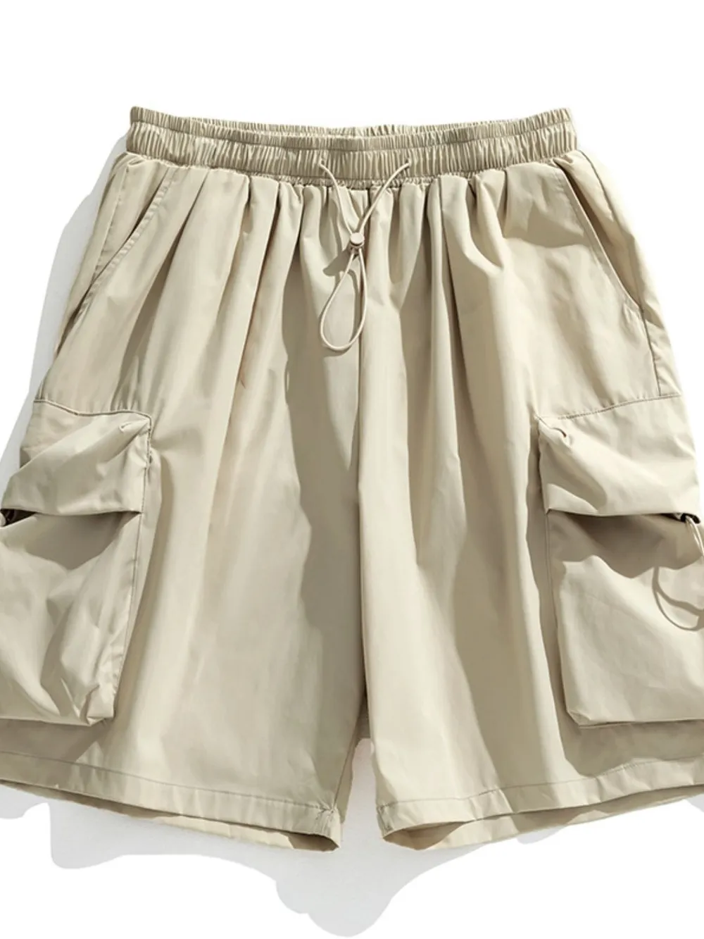 Men's Plus Size Drawstring Shorts, image 5
