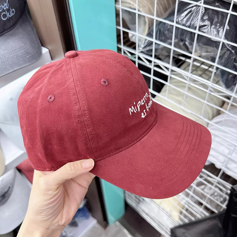 Embroidered Letter Baseball Cap, image 2
