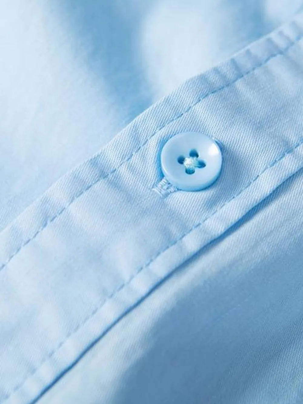 Men's Plus Size Button Up Long Sleeve Shirt, image 6