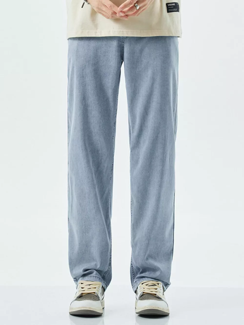 Men's Wide Leg Jeans, image 2