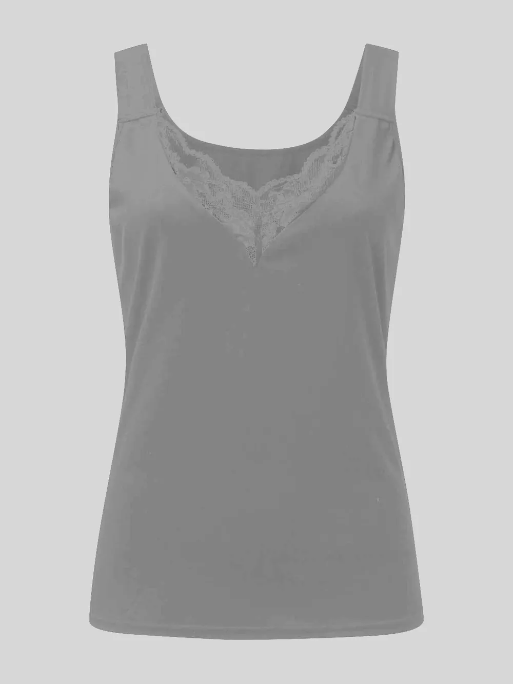 Full Size Lace Detail Sweetheart Neck Tank, image 9