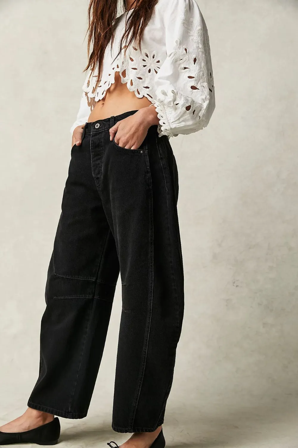 Wide Leg Jeans with Pockets, image 15