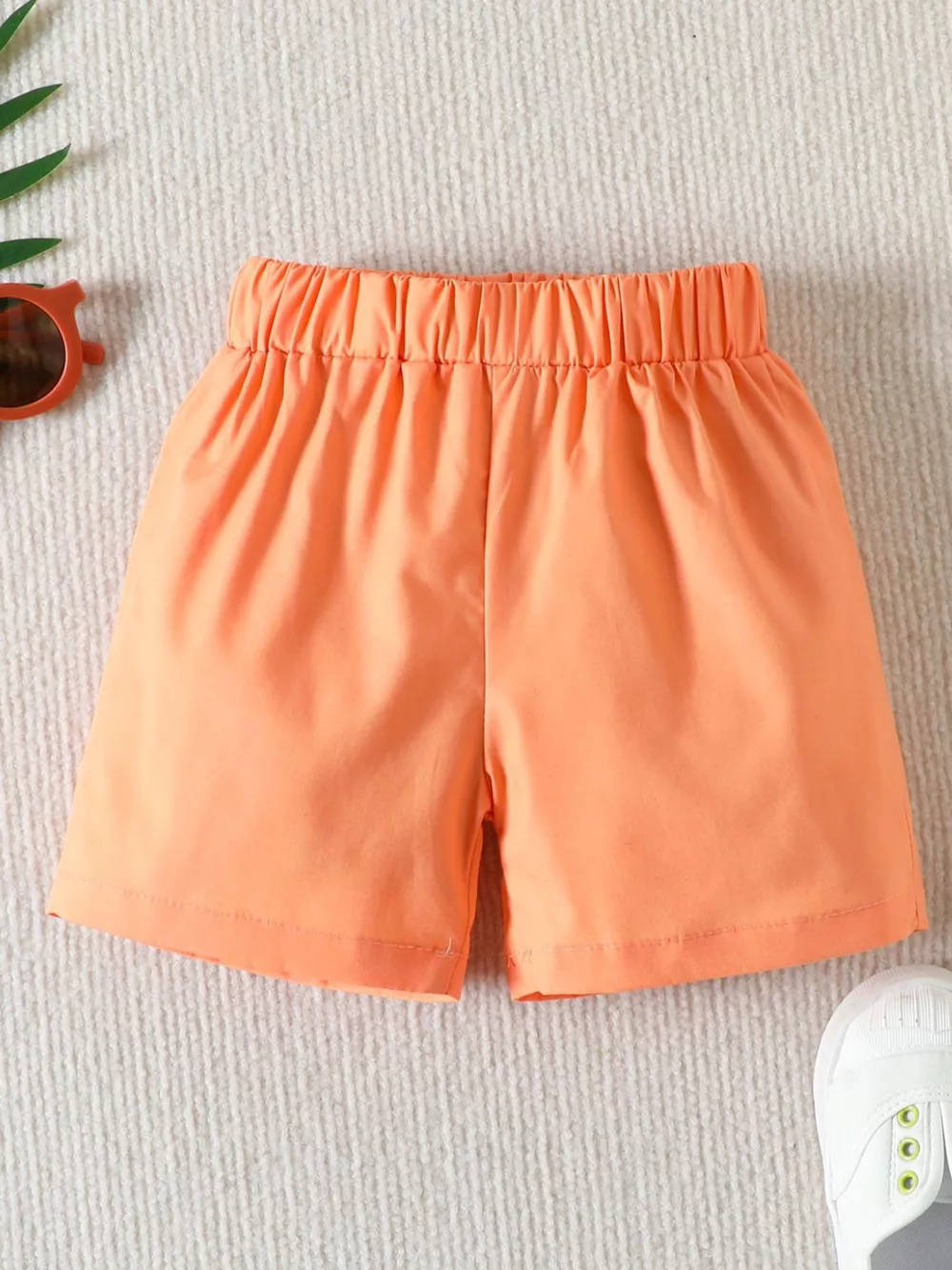 Children's Tropical Print Button-Up Shirt & Shorts Set, image 11
