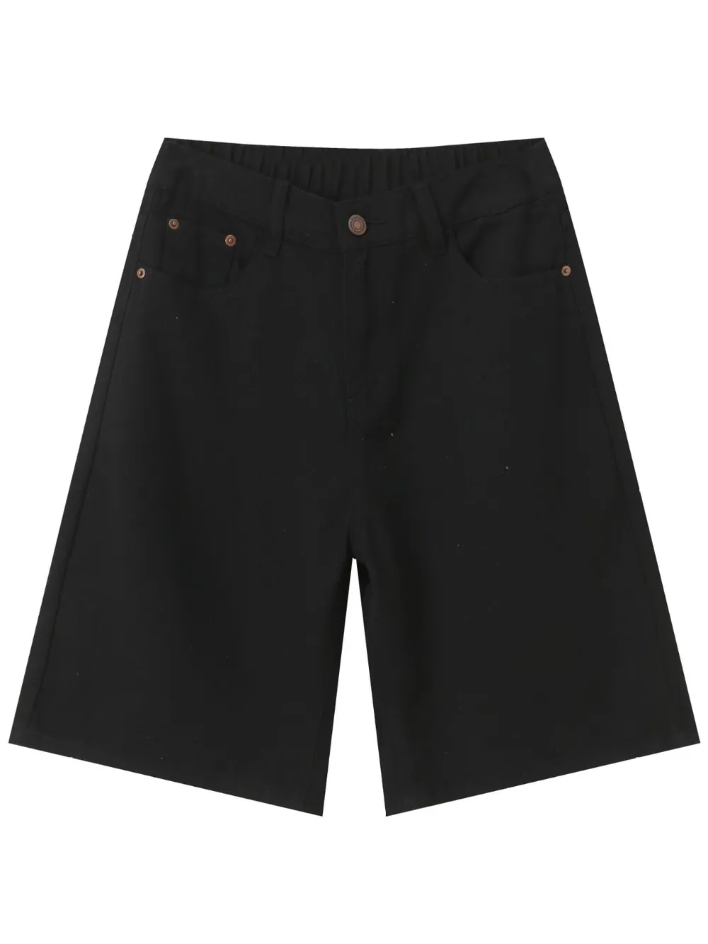 Men's Mid Rise Denim Shorts, image 9