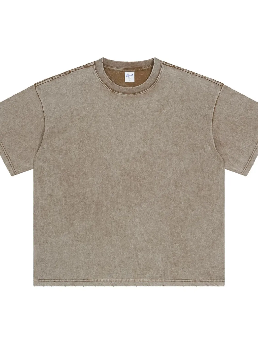 Men's Round Neck Half Sleeve T-Shirt, image 4