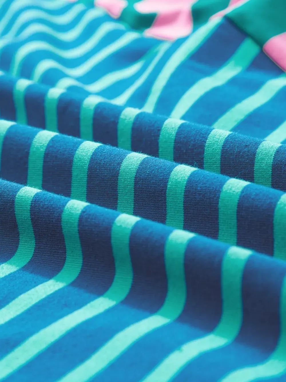 Colorful Striped Oversized T-Shirt, image 4