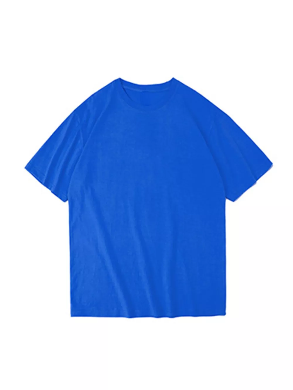 Men's Full Size Classic Crew Neck Solid Color T-Shirt Plus Size, image 6