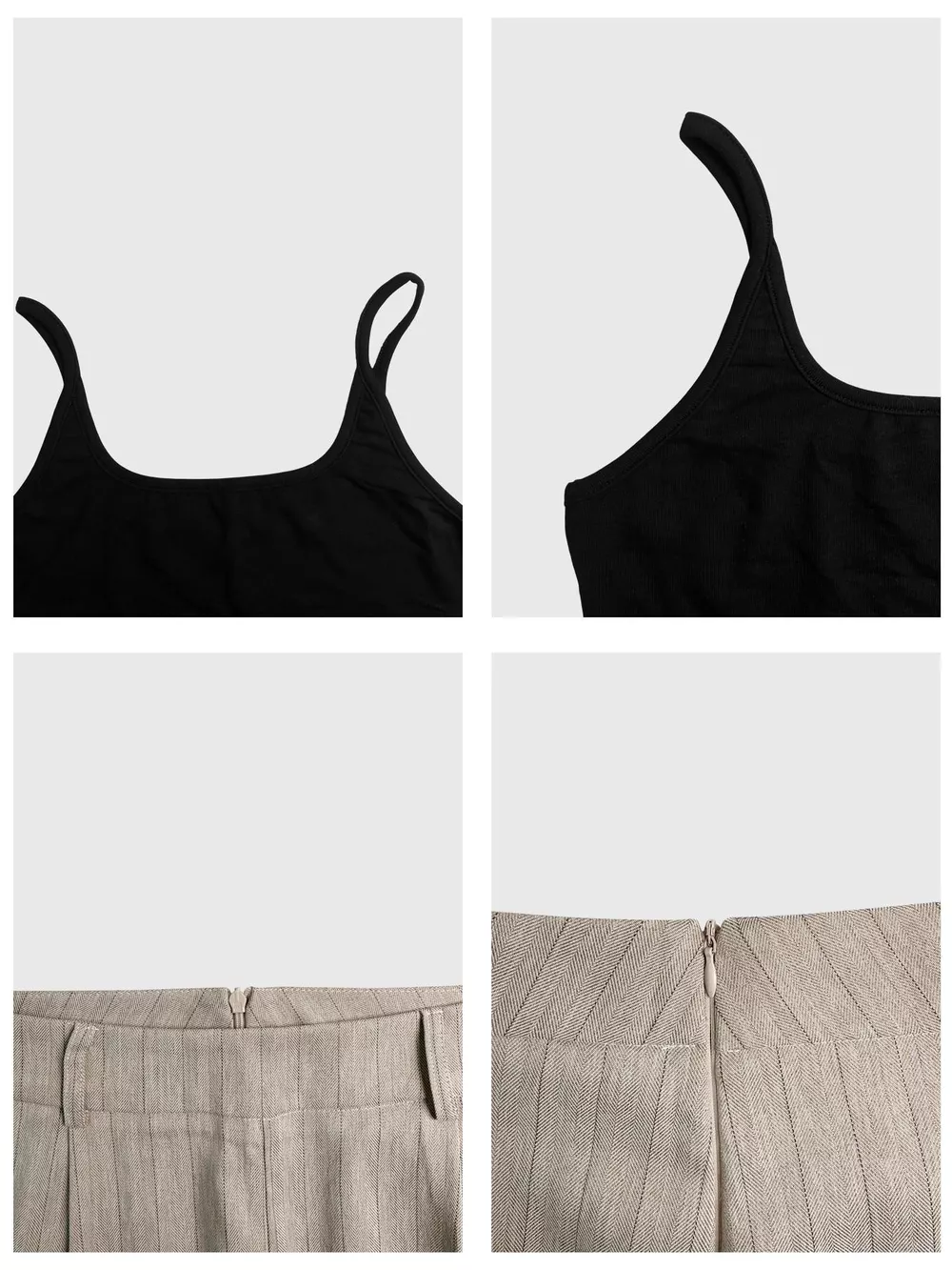 Sleeveless Top and Wide-Leg Pants Set, image 6
