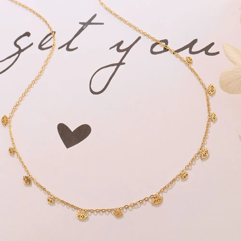 Titanium Steel Charm Necklace, image 14