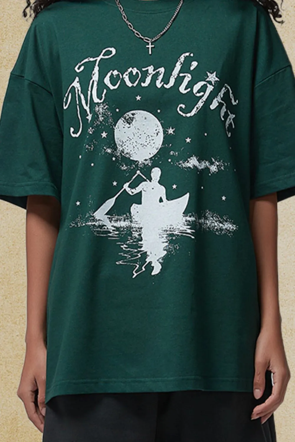 Men's Graphic Round Neck Half Sleeve T-Shirt, image 6