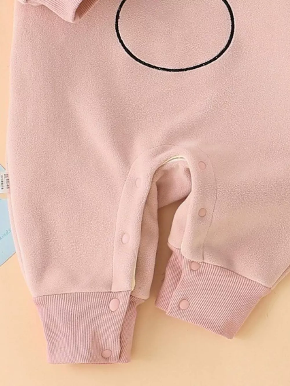 Children's Cute Bear Long Sleeve One-Piece, image 9