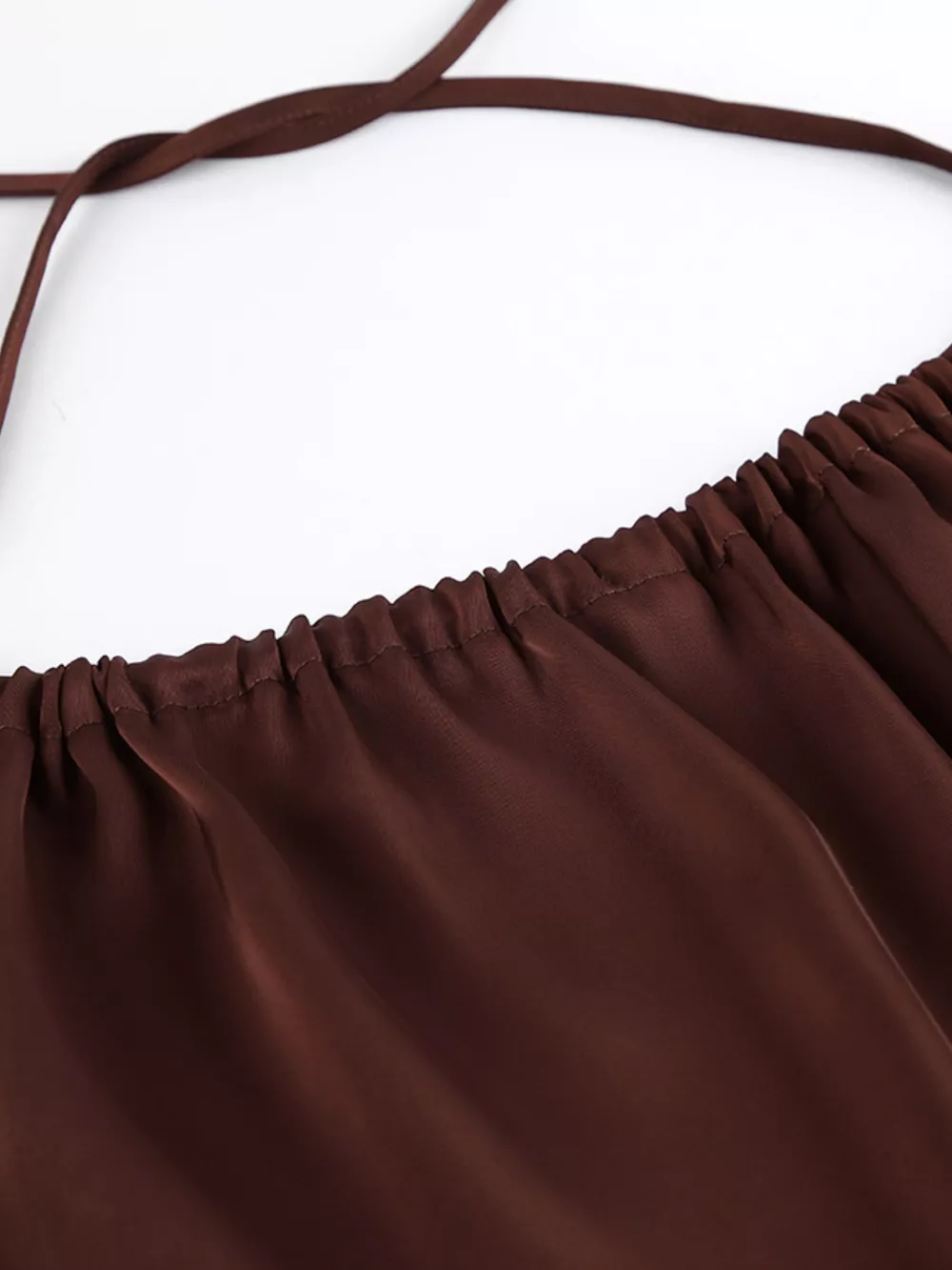 Backless Halter Neck Maxi Dress, image 10