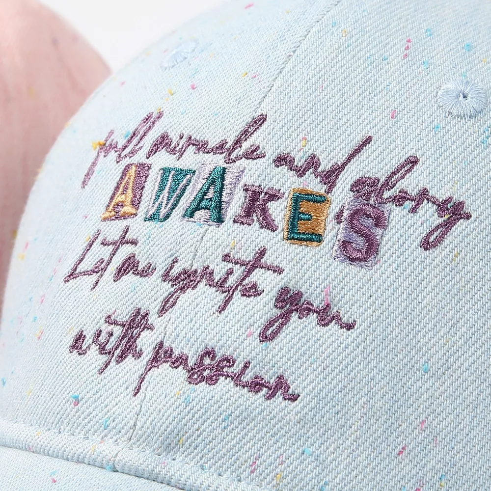 Letter Embroidered Baseball Cap, image 5