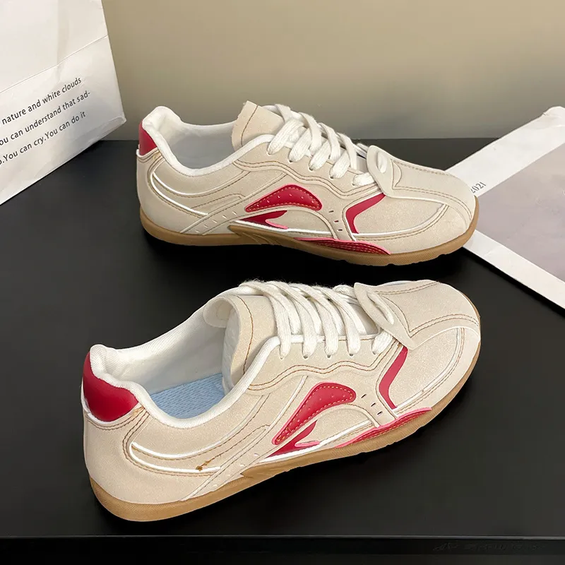 Contrast Flat Sneakers, image 9