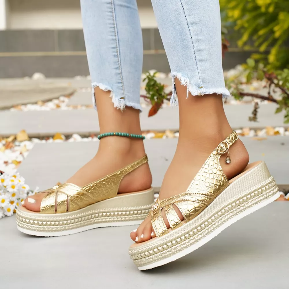 Open Toe Platform Sandals, image 6