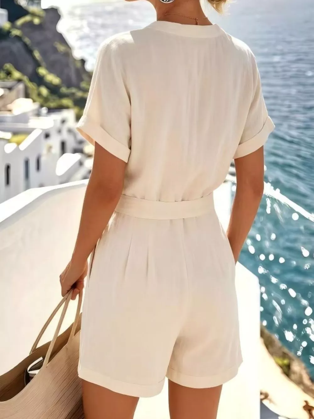 Button Down Shirt and Shorts Set, image 2