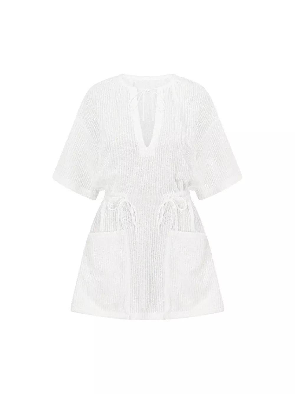 Relaxed Fit Half Sleeve Cover-Up Dress, image 7
