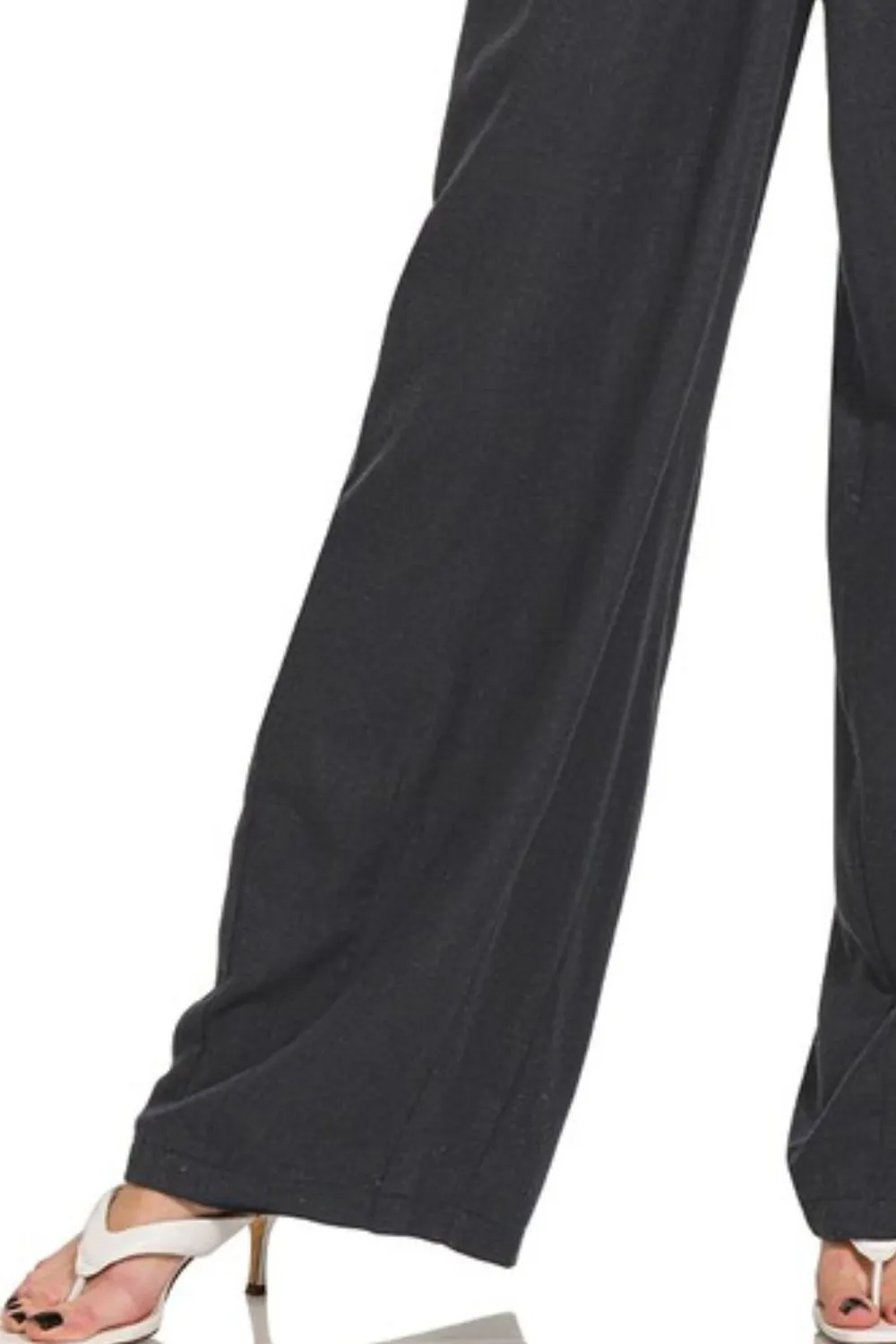 Linen Drawstring Pants, image 3