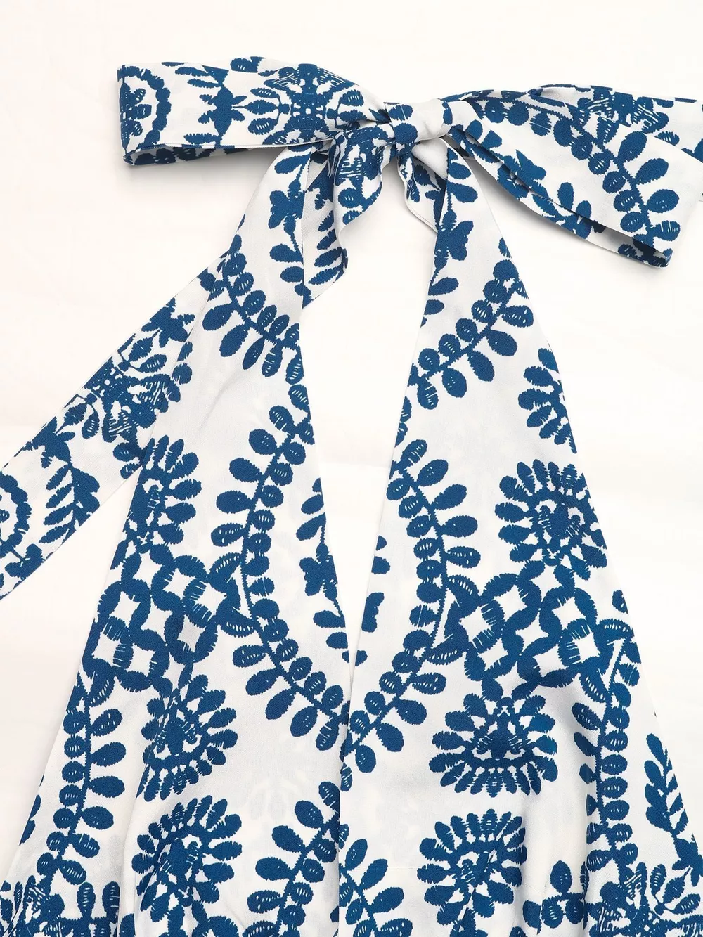 Printed Halter Neck Maxi Dress, image 7