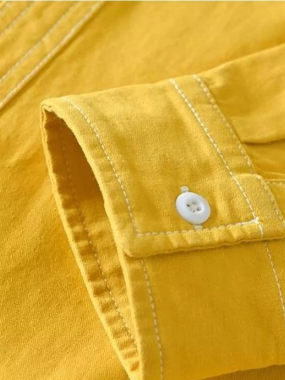 Men's Plus Size Button Up Long Sleeve Shirt, image 6