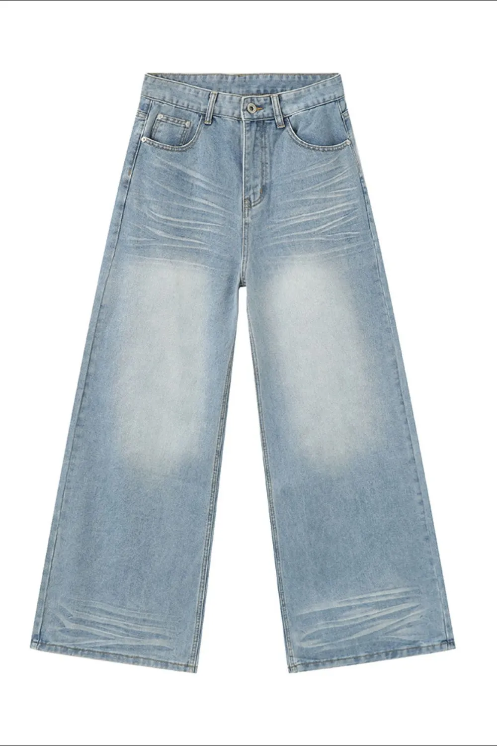 Wide Leg Jeans with Pockets, image 6