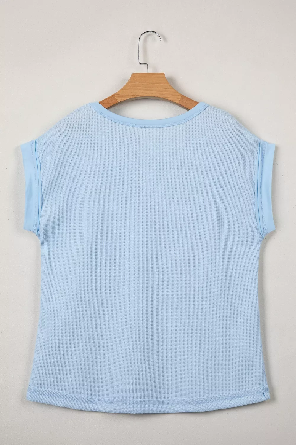 Waffle Knit Pocket T-Shirt, image 5