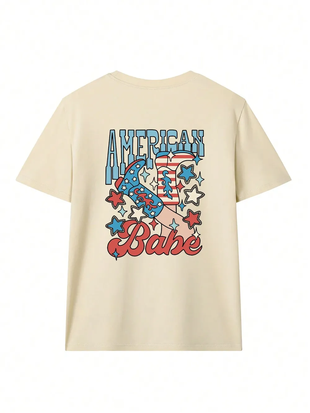 Graphic Round Neck Half Sleeve T-Shirt, image 7