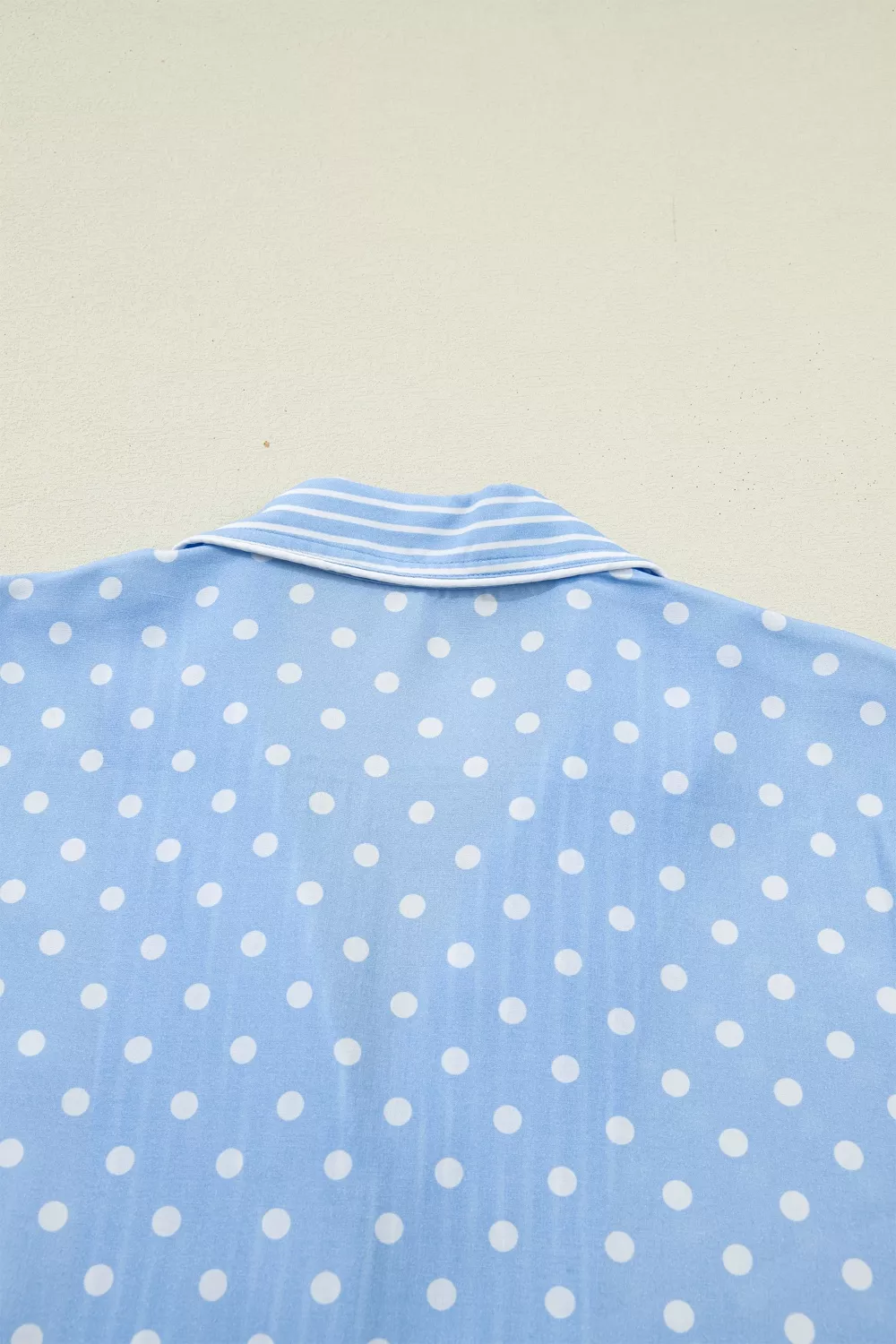 Dotted Print Soft Short Pajama Set, image 8