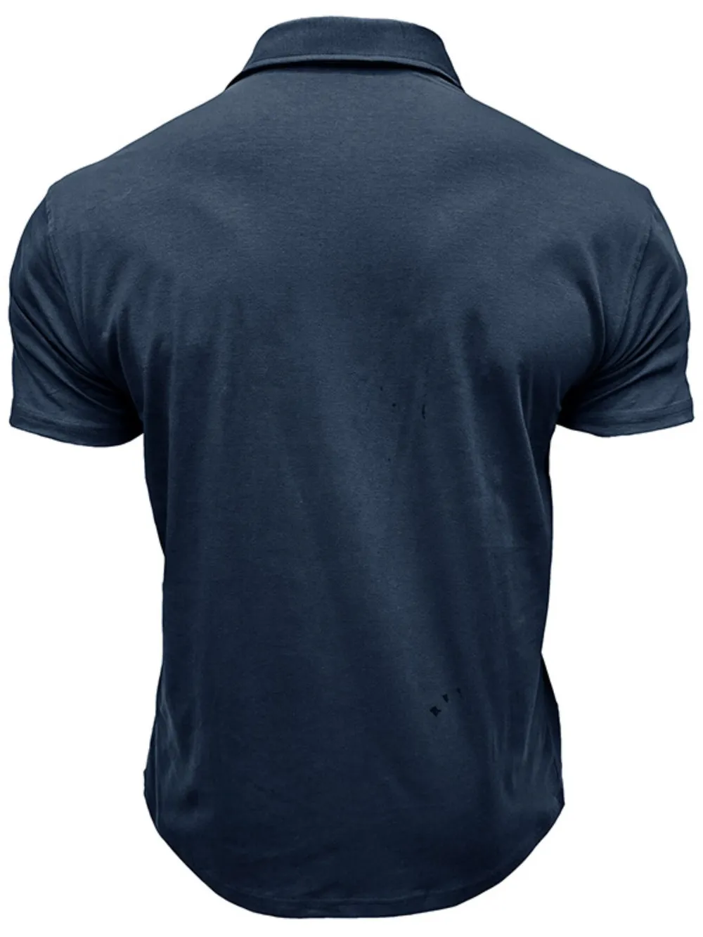Men's Classic Pocket Polo Shirt with Stand Collar, image 5