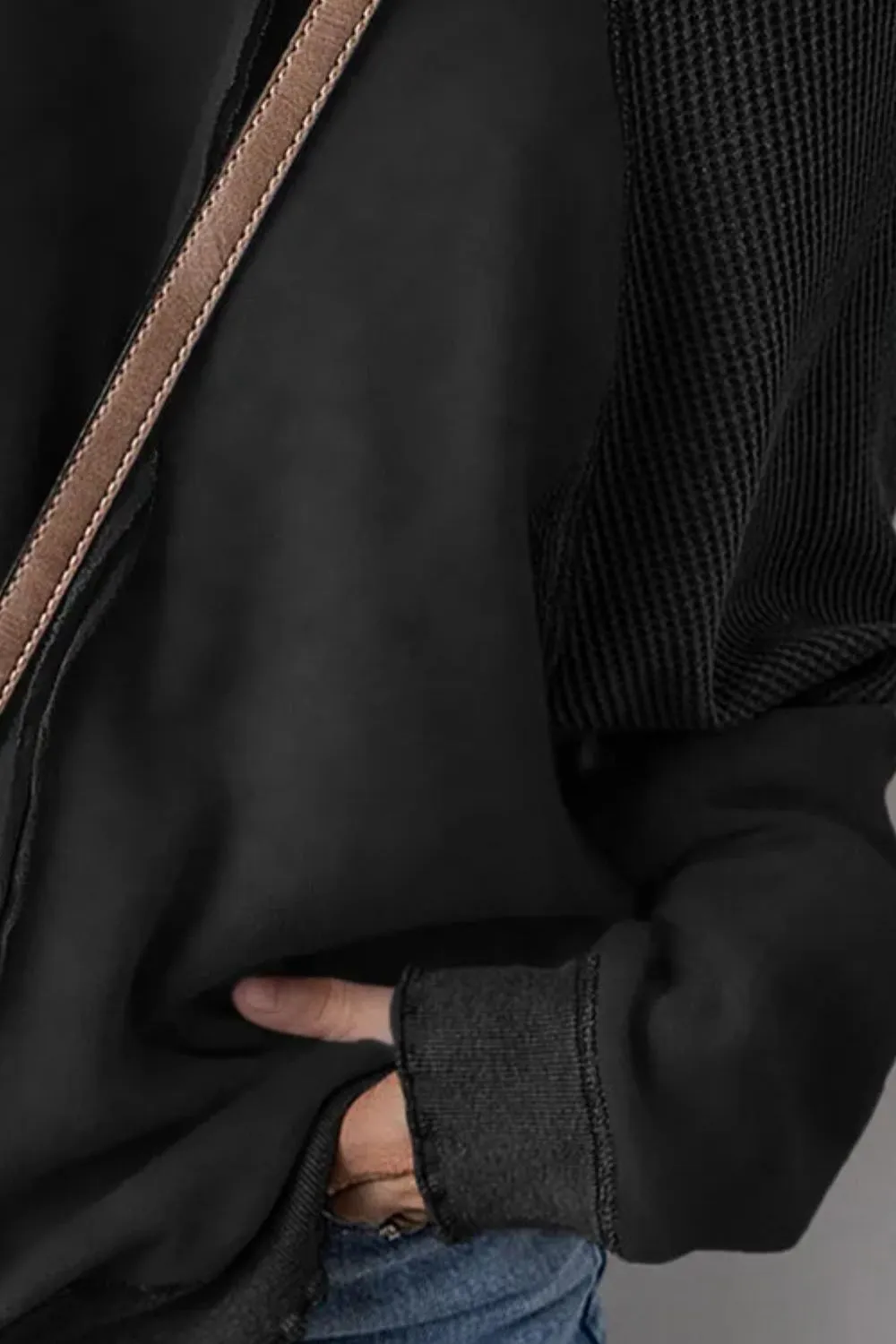 Exposed Seam Long Sleeve Sweatshirt, image 20