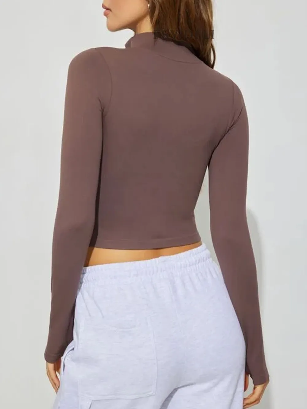 Zip Up Long Sleeve Active Outerwear, image 8