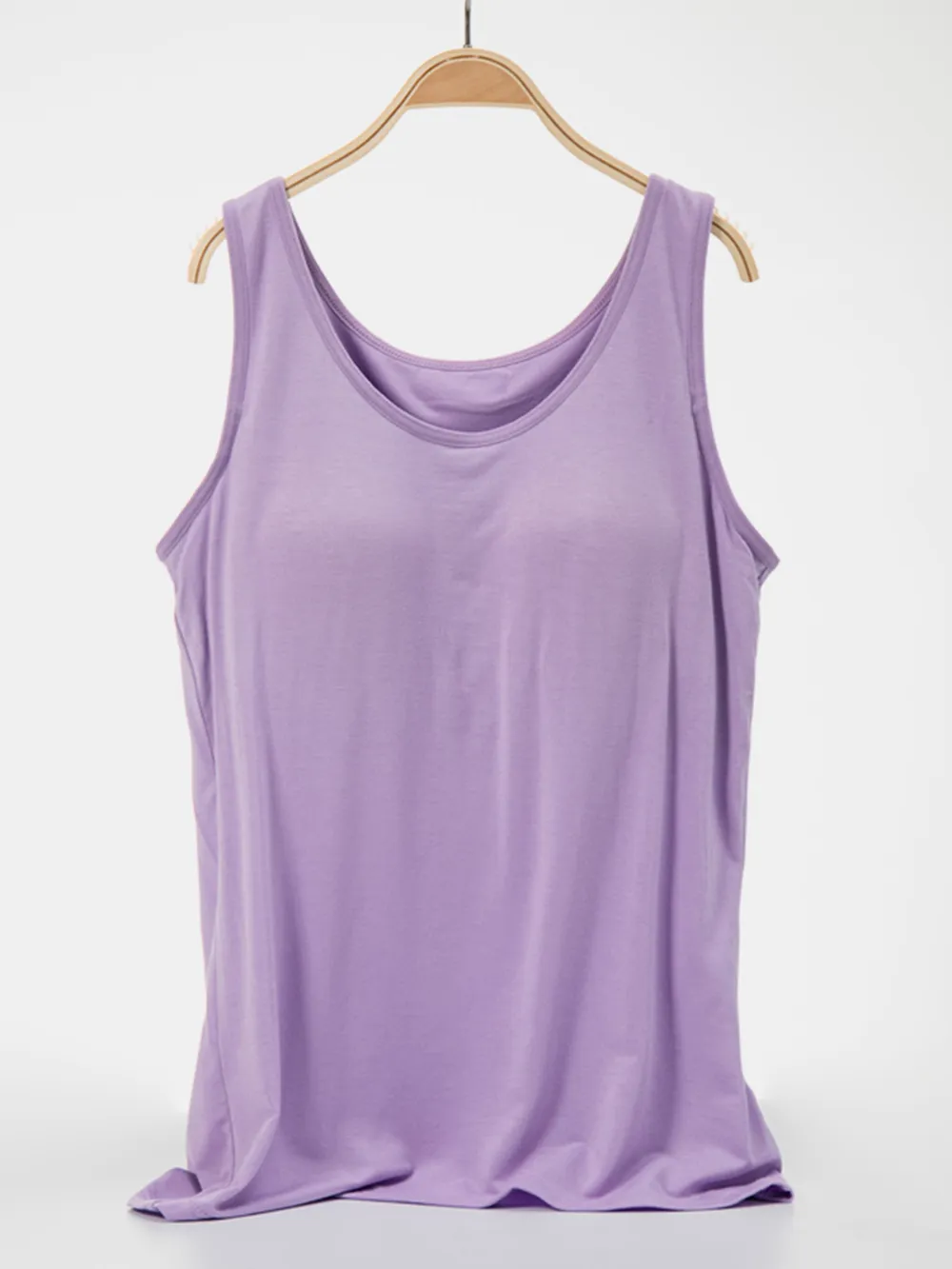 Scoop Neck Wide Strap Tank, image 19