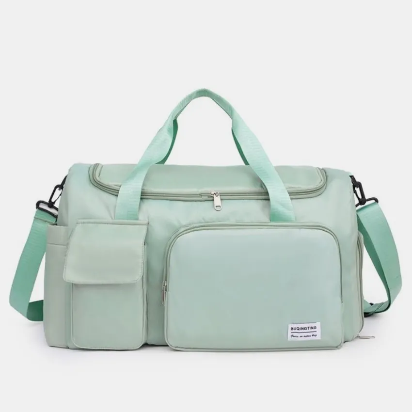Oxford Cloth Detachable Strap Travel Bag, image 6